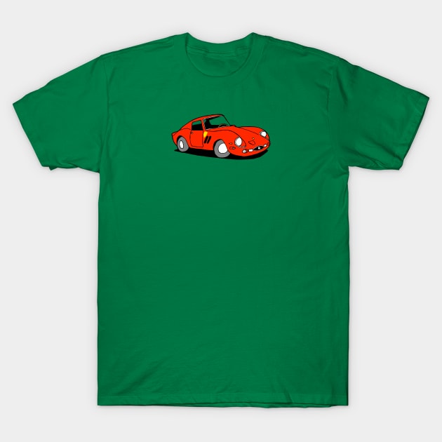 64 Ferrari GTO T-Shirt by William Gilliam